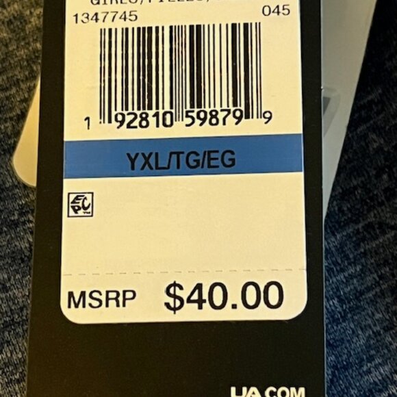 Girls Grey Sleeveless Under Armour Top - Picture 2 of 5